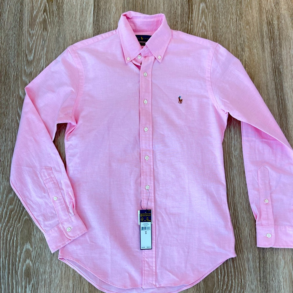 Men’s Ralph Lauren Slim Fit Stretch Oxford NWT